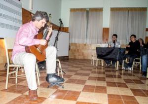 Excelente taller y recital de Ernesto Mndez en nuestra ciudad